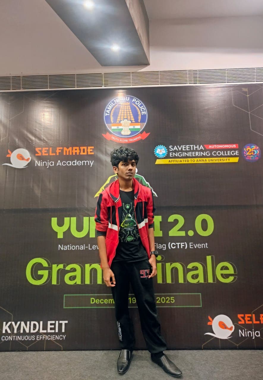 Yukthi CTF participation